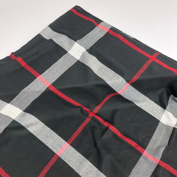 Classic Plaid Scarf | Pashmina - Picture 2 of 3